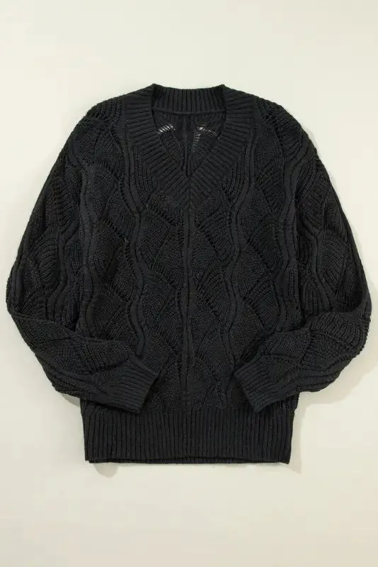 Airy Charm Drop Sweater