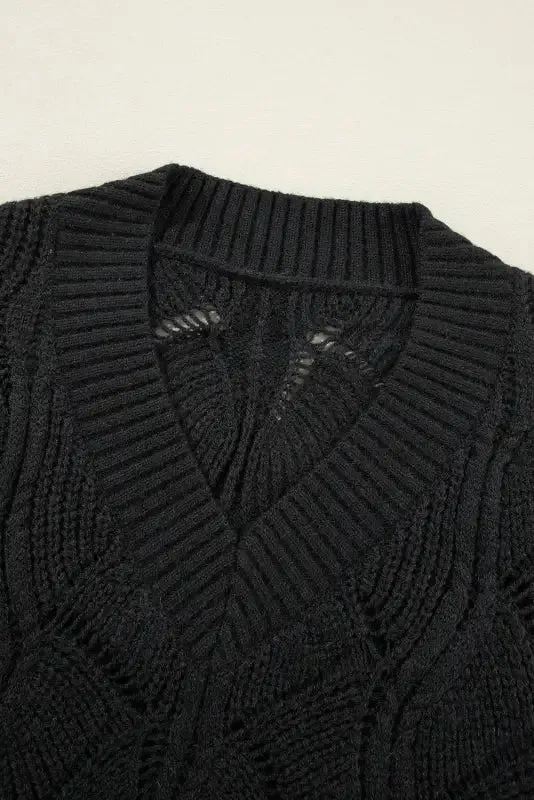 Airy Charm Drop Sweater