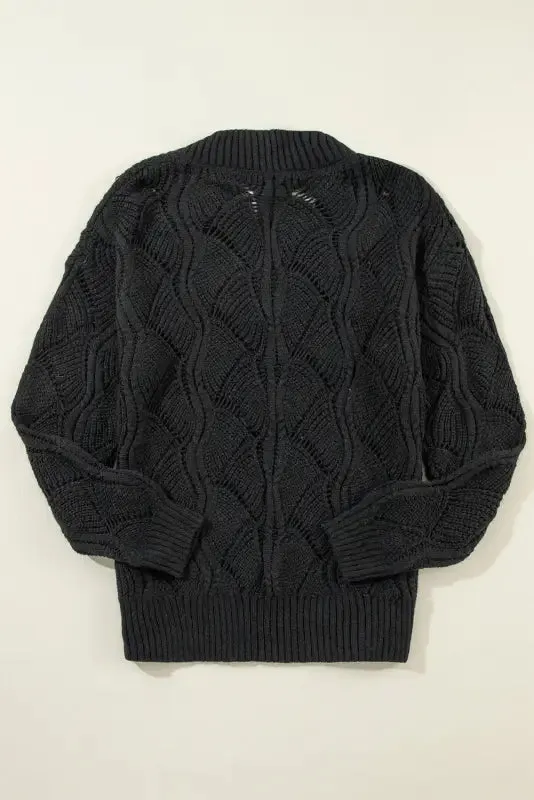Airy Charm Drop Sweater