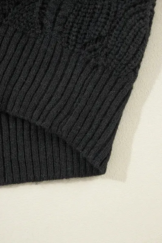 Airy Charm Drop Sweater