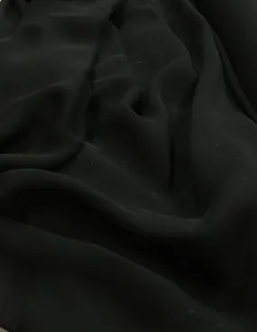 Poly Chiffon - 60-inches Wide Black