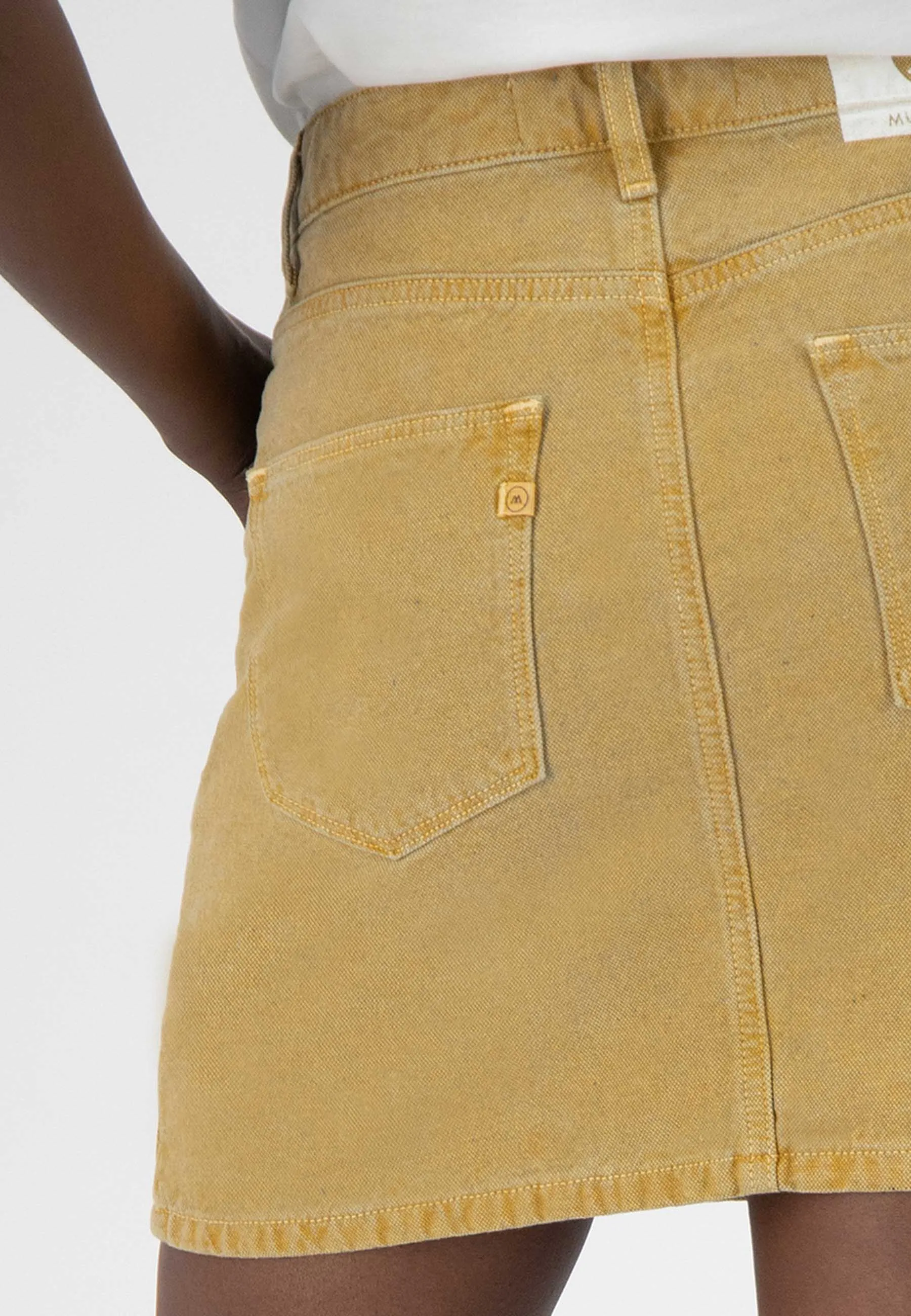 Sophie Rocks Denim Skirt Corn